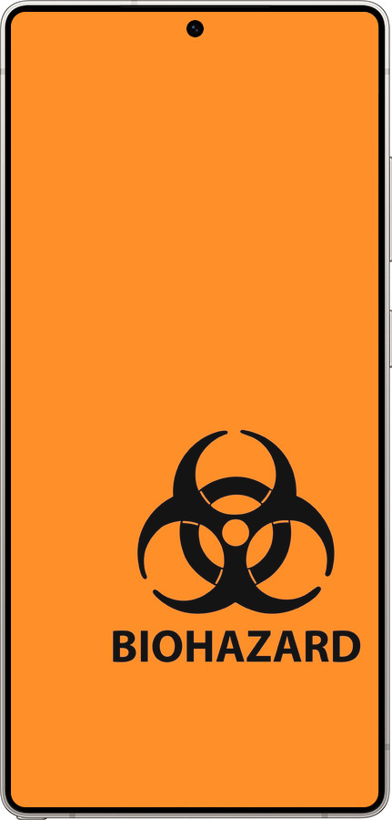 Силиконовый чехол biohazard 33 для Samsung Galaxy S25 Ultra - 4851u-3805 изображение 