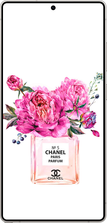 Силиконовый чехол Chanel для Samsung Galaxy S25 Ultra - 4906u-3805 изображение 