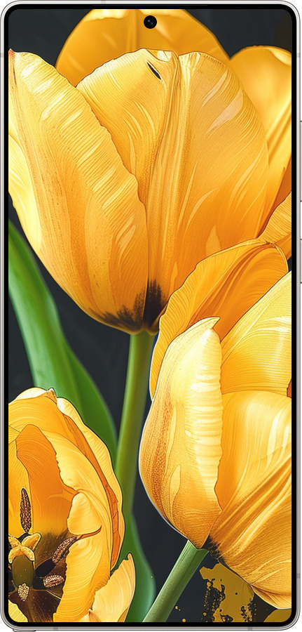Силіконовий чехол Жовті тюльпани для Samsung Galaxy S25 Ultra - 5991u-3805 изображение 