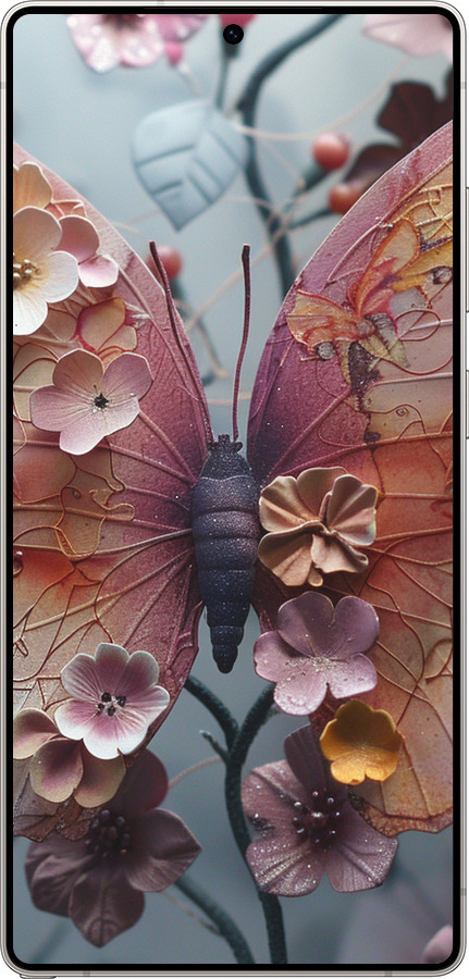 Силіконовий чехол Fairy Butterfly для Samsung Galaxy S25 Ultra - 6048u-3805 изображение 
