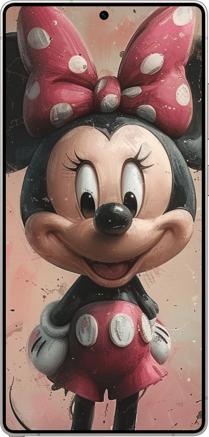Силиконовый чехол Minnie Mouse для Samsung Galaxy S25 Ultra - 6054u-3805 изображение 
