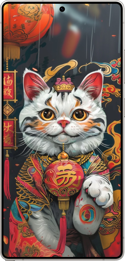 Силіконовий чехол China Cat v2 для Samsung Galaxy S25 Ultra - 6135u-3805 изображение 