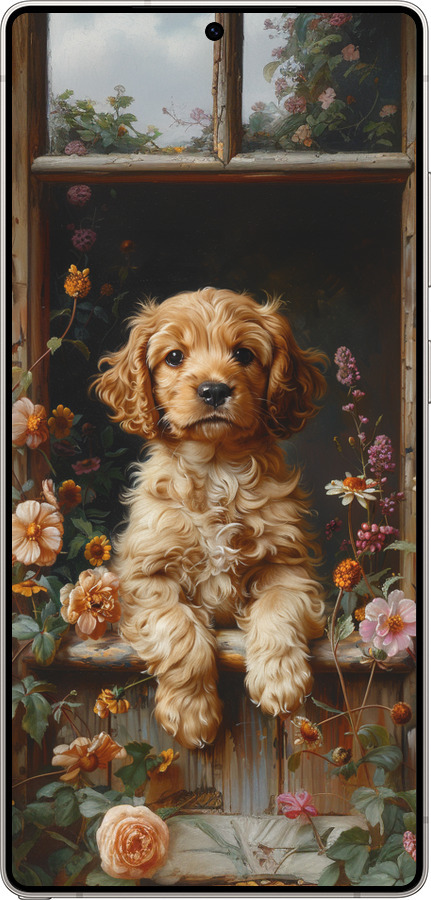 Силиконовый чехол Щенок cocker spaniel для Samsung Galaxy S25 Ultra - 6136u-3805 изображение 