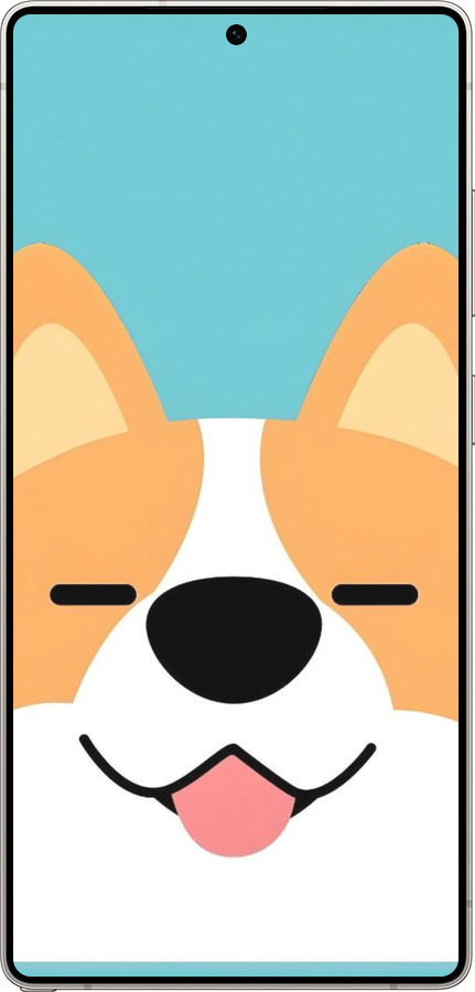 Силиконовый чехол Корги для Samsung Galaxy S25 Ultra - 6280u-3805 изображение 