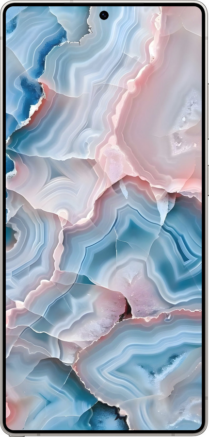 Силиконовый чехол Мрамор для Samsung Galaxy S25 Ultra - 6306u-3805 изображение 