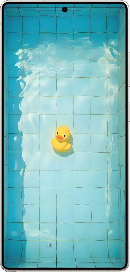 Силиконовый чехол Утенок для Samsung Galaxy S25 Ultra - 6323u-3805 изображение 