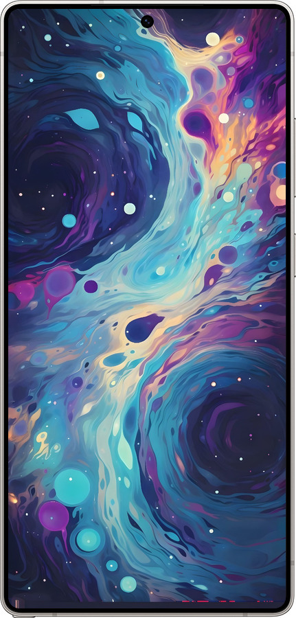Силиконовый чехол Арт акварель для Samsung Galaxy S25 Ultra - 6329u-3805 изображение 