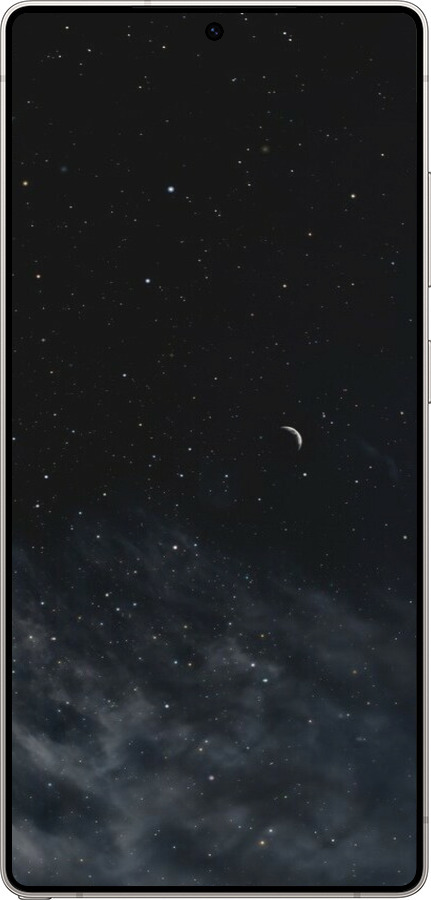Силиконовый чехол Ночное небо для Samsung Galaxy S25 Ultra - 6451u-3805 изображение 