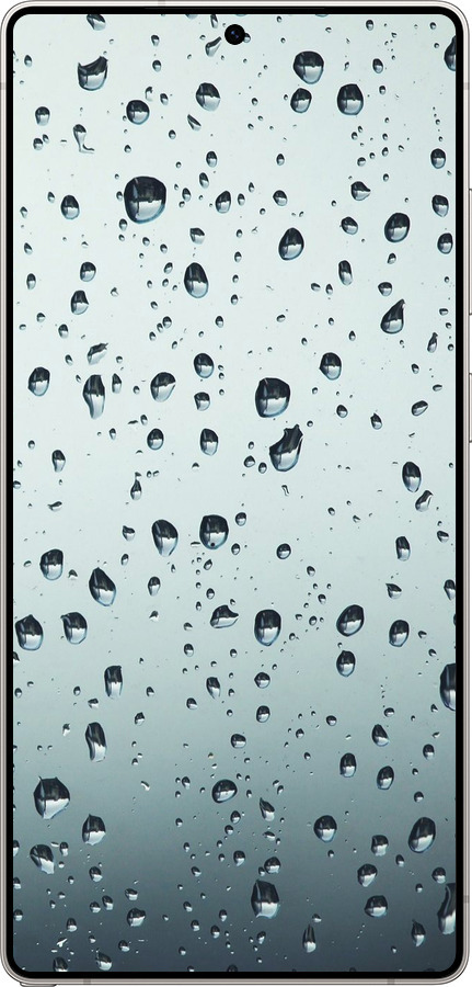Силиконовый чехол Стекло в каплях для Samsung Galaxy S25 Ultra - 848u-3805 изображение 