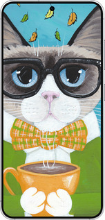 Силиконовый чехол Cat&Coffee для Samsung Galaxy S25 - 4053u-3804 изображение 