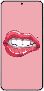 Силиконовый чехол Sexy lips для Samsung Galaxy S25 - 4174u-3804 изображение 