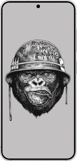 Силиконовый чехол military monkey для Samsung Galaxy S25 - 4177u-3804 изображение 