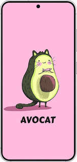 Силіконовий чехол Avocat для Samsung Galaxy S25 - 4270u-3804 изображение 