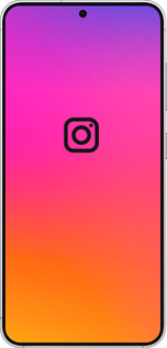 Силиконовый чехол Instagram для Samsung Galaxy S25 - 4273u-3804 изображение 