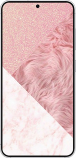 Силиконовый чехол Розовые текстуры для Samsung Galaxy S25 - 4343u-3804 изображение 