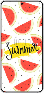 Силіконовий чехол Hello Summer для Samsung Galaxy S25 - 4356u-3804 изображение 