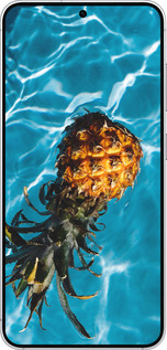 Силиконовый чехол Ананас на воде для Samsung Galaxy S25 - 4384u-3804 изображение 