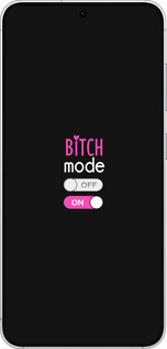 Силіконовий чехол Bitch mode для Samsung Galaxy S25 - 4548u-3804 изображение 