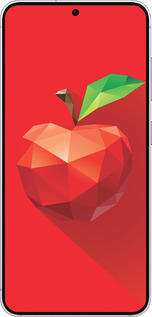 Силіконовий чехол Яблуко для Samsung Galaxy S25 - 4696u-3804 изображение 