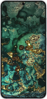 Силиконовый чехол Мрамор золото богатство для Samsung Galaxy S25 - 5419u-3804 изображение 
