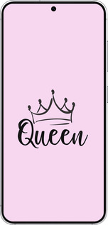 Силіконовий чехол Queen & King для неї для Samsung Galaxy S25 - 5520u-3804 изображение 
