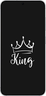 Силіконовий чехол Queen & King для нього для Samsung Galaxy S25 - 5521u-3804 изображение 