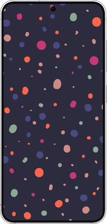 Силіконовий чехол Горошок v2 для Samsung Galaxy S25 - 5599u-3804 изображение 
