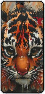 Силиконовый чехол Mini tiger для Samsung Galaxy S25 - 6052u-3804 изображение 