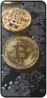 Силіконовий чехол Вулканійчний Bitcoin для Samsung Galaxy S25 - 6092u-3804 изображение 