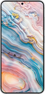 Силіконовий чехол Мрамор красивый для Samsung Galaxy S25 - 6376u-3804 изображение 