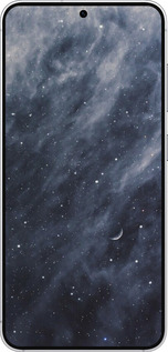 Силиконовый чехол Голубые облака, Голубая луна для Samsung Galaxy S25 - 6398u-3804 изображение 