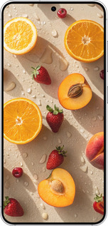 Силіконовий чехол Фрукти 3 для Samsung Galaxy S25 - 6703u-3804 изображение 