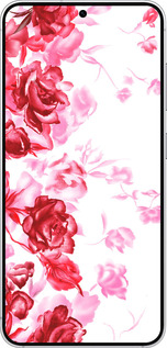 Силиконовый чехол Нарисованные розы для Samsung Galaxy S25 - 724u-3804 изображение 