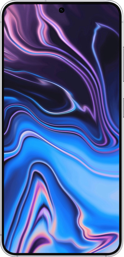 Силиконовый чехол Узор воды для Samsung Galaxy S25 - 4491u-3804 изображение 