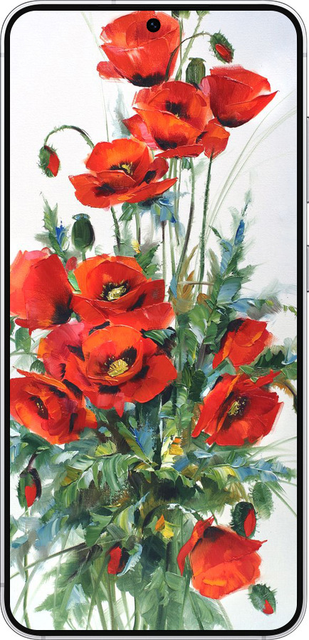 Силиконовый чехол Маки для Samsung Galaxy S25 - 523u-3804 изображение 
