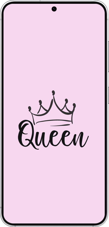 Силіконовий чехол Queen & King для неї для Samsung Galaxy S25 - 5520u-3804 изображение 