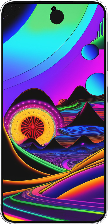 Силиконовый чехол Абстракция v3 для Samsung Galaxy S25 - 5620u-3804 изображение 