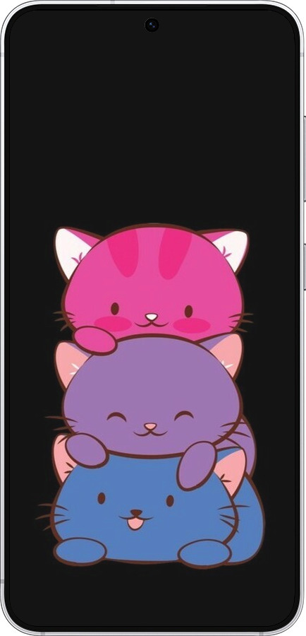 Силиконовый чехол Милые кошки для Samsung Galaxy S25 - 6518u-3804 изображение 