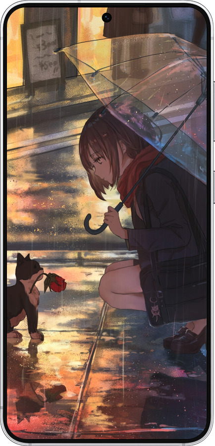 Силиконовый чехол Anime для Samsung Galaxy S25 - 6609u-3804 изображение 