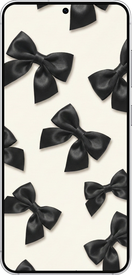 Силіконовий чехол Dark Coquette для Samsung Galaxy S25 - 6765u-3804 изображение 