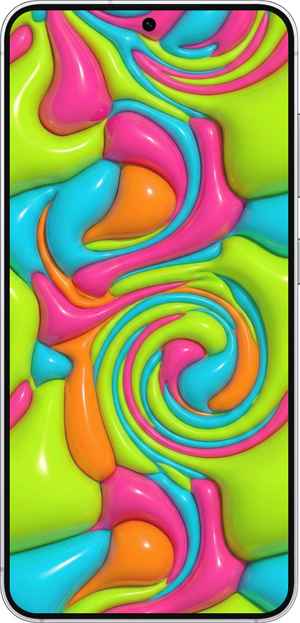 Силіконовий чехол Y2K Jelly Dream для Samsung Galaxy S25 - 6780u-3804 изображение 