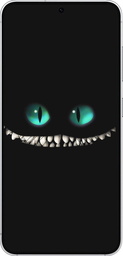 Силиконовый чехол Чеширский кот для Samsung Galaxy S25 - 689u-3804 изображение 