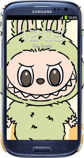 3D пластиковий матовий чехол № 6736 для Samsung Galaxy S3 i9300 - 6736m-11 изображение 