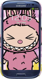 3D пластиковый матовый чехол № 6737 для Samsung Galaxy S3 i9300 - 6737m-11 изображение 