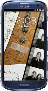 3D пластиковий глянцевий чехол Aesthetic Scrapbook Collage для Samsung Galaxy S3 Duos I9300i - 6773c-50 изображение 