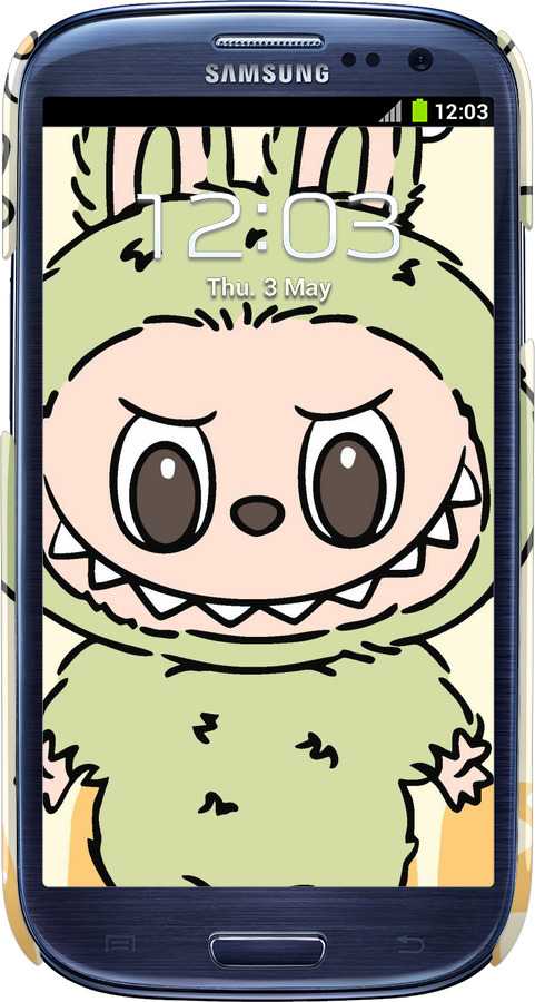 3D пластиковий матовий чехол № 6736 для Samsung Galaxy S3 i9300 - 6736m-11 изображение 