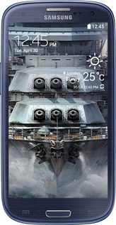 2D пластиковый чехол Линкор, world of tanks, wargaming, военный корабль для Samsung Galaxy S3 Duos I9300i - 6453t-50 изображение 