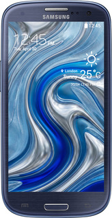 2D пластиковый чехол Liquid Chrome для Samsung Galaxy S3 i9300 - 6781t-11 изображение 