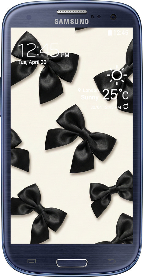 Силиконовый чехол Dark Coquette для Samsung Galaxy S3 Duos I9300i - 6765u-50 изображение 