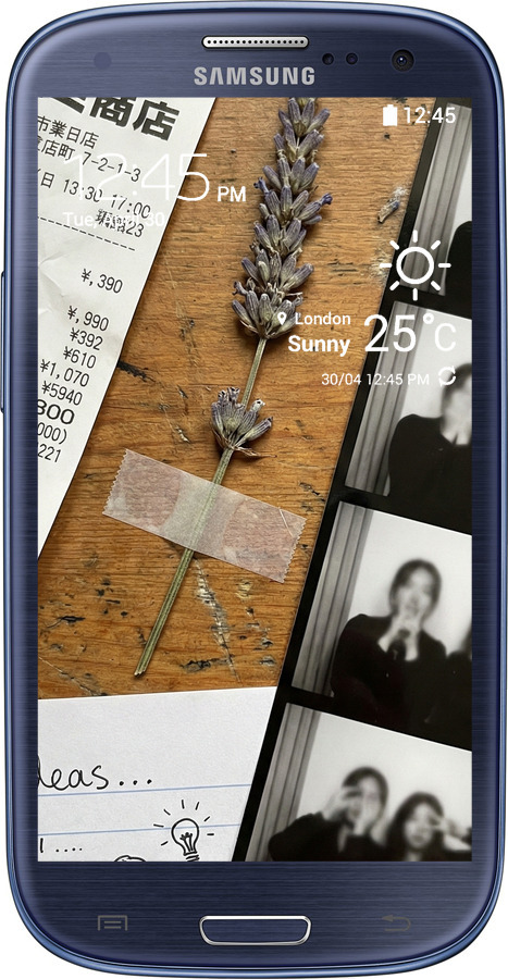 Силиконовый чехол Aesthetic Scrapbook Collage для Samsung Galaxy S3 Duos I9300i - 6773u-50 изображение 